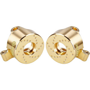 OGRC 6.7g Brass Steering Knuckles Front Steering Blocks for Axial SCX30 1/30 Upgrade Parts