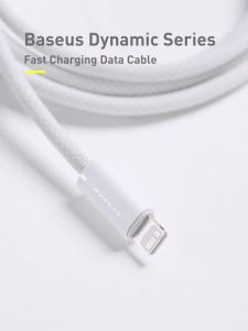 BASEUS | Baseus USB C Cable For IPhone 14 13 12 11 Pro Max XS 20W 30W Fast Charging Cable Type C To Lighting Date Wire For iPad Macbook