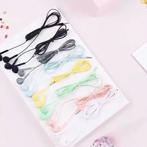 SP U19 Macaron Color 3.5mm HIFI Headset Over Ear Sound Music with 1.2m Earphones Cable