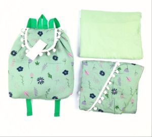 Mukena Anak Pompom Tas Ransel/Mukena Kombinasi
