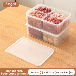 MRUN | Freezer Food Storage Box Organizer