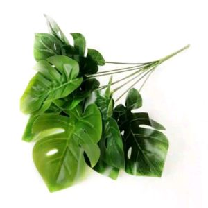 Daun Monstera AL03 Tanaman Hias Plastik Artificial Hiasan Ruang