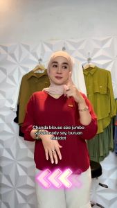 Blouse Vneck Airflow Polos