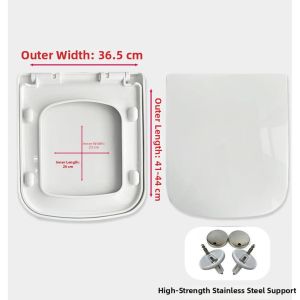CHIZHIDU | Square Home Universal Old Bucket Thickened Toilet Seat