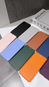 For Magsafe Magnetic Luxury Solid Color Leather Flip Wallet Card Slot Phone Case For Samsung S25 Ultra S23 S22 S24 Ultra Plus