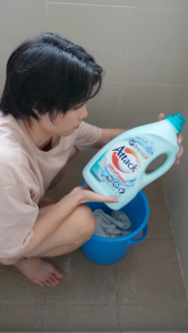 Attack Liquid Detergent Refill 1.4kg | All Variants: 2-in-1 Softener Fruity Perfume Floral Perfume Colour Protection Ultra Power | Japans #1 Laundry Brand | Concentrated Formula | Front Load & Top Load | Family Size