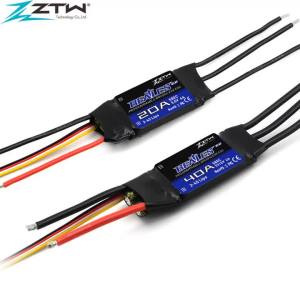 Bộ Điều Khiển Tốc Độ Không Chổi Than ZTW Beatles G2 2-4S/2-6S SBEC 5V/6V 8A Cho Máy Bay Điều Khiển Từ Xa - ESC 32 Bit 20A-100A Kim Loại