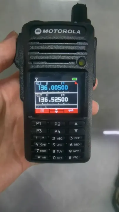 15W Motorola DP4600 Walkie Talkie Long Range 20KM FM AM UHF VHF Dual band IP54 waterproof for Family Teamwork outdoor