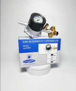 IC-777 / LI-888 LPG Gas Regulator Icook LPG Regulator with Gas Autosafety Controller / de roskas DN