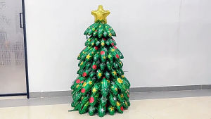 Santa Claus Christmas Balloon Decorations Christmas Snowflake Lights Christmas Snowman Christmas Colorful Reindeer Christmas Tree Decorations