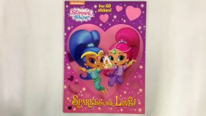 Shimmer and Shine Sparkle with Love Sticker Book For Kids To Play & Learn