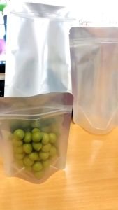 [500gr-1kg] Túi zipper ghép 1 mặt bạc 1 mặt trong đựng thực phẩm bánh mứt trái cây sấy