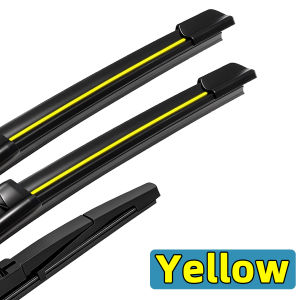 Suitable For Volkswagen VW Sharan 7M (1995-2010) Car Wipers Natural Rubber Durable Front Windshield Wipers Two-Way Wipers