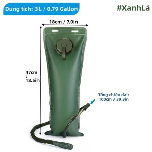 Ba Lô Chạy Bộ Nhẹ Đa Năng Tích Hợp Bình Nước Dành Cho Chạy Đường Mòn Đi Bộ Đường Dài Đạp Xe Chạy Bộ Có Thể Điều Chỉnh Kích Thước Chất Liệu Nylon