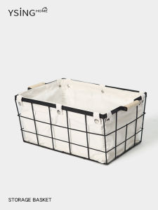YSINGHOME | Large Capacity Home Storage Basket with Handle