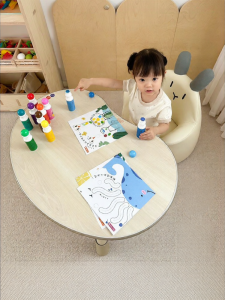 AGOX | Adjustable Learning Table and Chair Set for Children