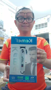 KEMEi ปัตตาเลี่ยน KM-PG809A /ตัดผม ปัตตาเลี่ยนไร้สาย ปัตตาเลี่ยนตัดผม จอLED