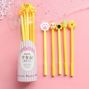 DISCO BEAR | Cute 3D Cartoon Shaped Black Ballpoint Pen 0.5mm
