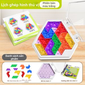 Bảng Đố Logic Hình Lục Giác Giáo Dục Vui Nhộn 3Y+