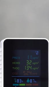Máy Đo Nhiệt Độ Độ Ẩm Chất Lượng Không Khí BH 12 Tháng
