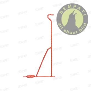 SEMPATI Gantungan Besi Sangkar Burung Tempel Ulir Jala Merk Sempati GULRSM