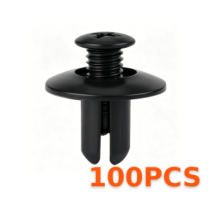 YONGRUN 10/20/50/100PCS Car Plastic Rivet Clips Fit for 8mm Holes Bumper Fender Interior Trim Panel Fastener Easy Installation
