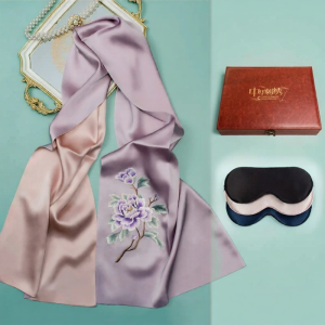 MOSHU | Silk Scarf For Mom Gift Birthday Wedding