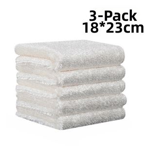 FURENJILI | Oil-Resistant Water-Absorbent Non-Shedding Bamboo Fiber Dishcloth