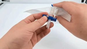 Urine Bag 2L (2000ML) Single Use T-Valve Outlet Male External Catheter 25MM/30MM/35MM Individual Pack Medical Supplies