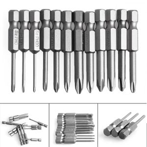 MATA OBENG SET KONEKTOR MATA BOR BATANG HEXAGONAL 1/4 INCH ALLOY