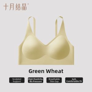 SHI YUE JIE JING | Pregnant Special Maternity Bra Comfortable Gathered Anti-sagging Seamless