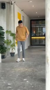 Celana Kerja Cowok Ankle Pants Bahan Formal Pria Slimfit Style - Celana Bahan Kantor Pria formal