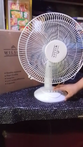 Desk Fan Blade Fan Cooling Fan Low Noice 3 Speeds Performance Speed Plastic Fan Blade - Keimav