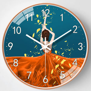 Modern Minimalist Creative Wall Clock Luxury Sensation Living Room Decor New Chinese Style Simple Elegance Nordic Style Clock
