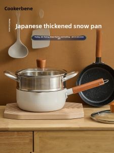 CookerBene | Compact Non-Stick Pan for Instant Noodles and Milk Heating