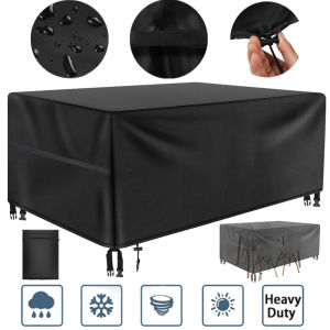 10 Sizes Outdoor Patio Garden Furniture Waterproof Covers Rain Snow Chair covers for Sofa Table Chair Dust Proof Cover