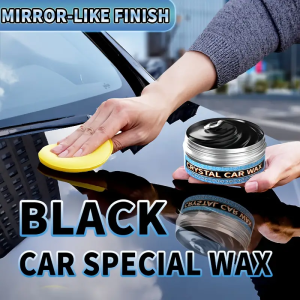 Premium black car wax and polish kit - removes scratchesprovides high-gloss protectionenhances brightness for deep gloss