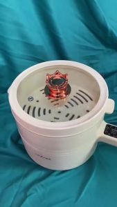 TERBARU! ADVANCE Panci Listrik SERBAGUNA C-350 Panci Penggorengan Keramik ANTI LENGKET Free Steamer Mengukus | Advance C-350 Panci ELKTRIK Multifungsi 1.8L Panci Fry Pan Electric / Kompor listrik Pintar Cocok Untuk Kakak Yang Masak Tanpa Ribet~