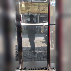 Kulkas Aqua 2 pintu Inverter 220 liter AQR-D275R WBK Garansi Resmi