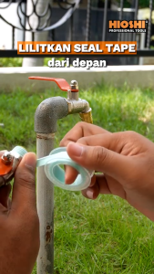 Sealtape 3 meter x 12mm 0.35g/m3 seal tape seltip isolasi kran selotip kran