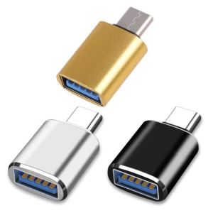 1/2/3/4Pcs USB Type C Male To USB A Female Adapter Portable Type-C Adapter For Laptops Chargers 5Gbps High Speed Data Transfer