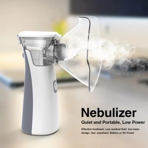 Portable Mini Handheld nebulizer Adult children Health Care autoclean kid inhaler nebulizer nultrasonic home