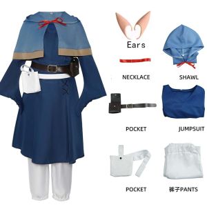 Marcille Cosplay Costume Anime Delicious Dungeon Full Set Womens Halloween Carnival Outfit for Comic Con