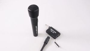 TaffSTUDIO Mikrofon Profesional 2 in 1 Wireless & Wired - WM-308