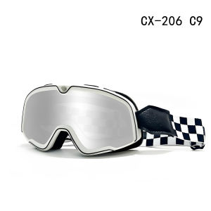 TAODUN | Vintage UV Protection Motorcycle Goggles Wind Sandproof Helmet Compatible Glasses