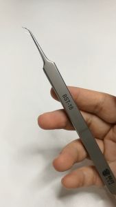 Ultra Precision Stainless Steel Elbow Tweezers For BGA Motherboard Welding Repair Use - BST-18
