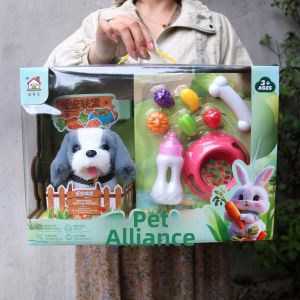 Pet Electric Walking and Barking Plush Toy