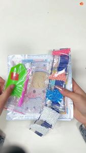 Kids 5D Diamond Painting Kit with Frame - Kuromi & Cute Bear Designs New DIY Craft Set for Room Decor & Birthday Gifts