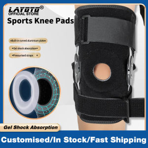 LAYOTO Sports Knee Pads Fitness Running Knee Supports Compression Shock Absorption Protective