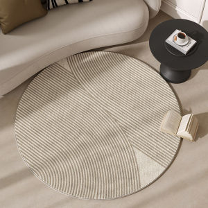 American-Style Round Carpet For Living Room Coffee Table Bedroom Bedside Rug Cloakroom Rocking Chair Partition Mat Home Decor